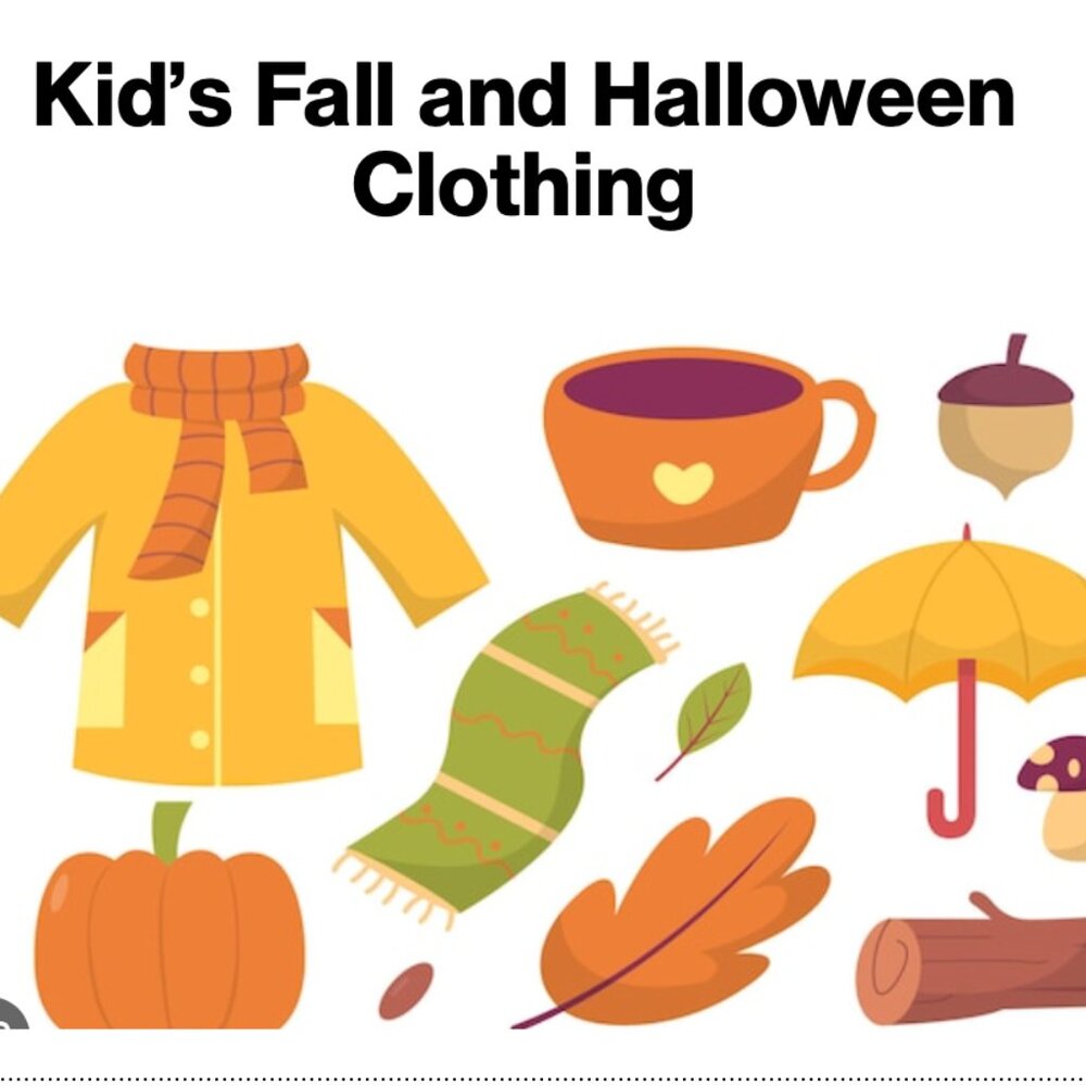 Kid's Fall and Halloween Clothing